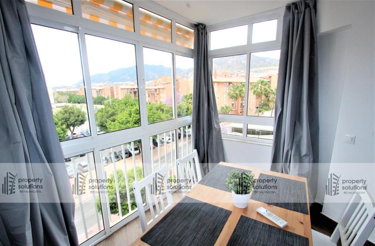 508 Piscis: Mountain-View Apartment with Pool Benalmadena Exterior photo
