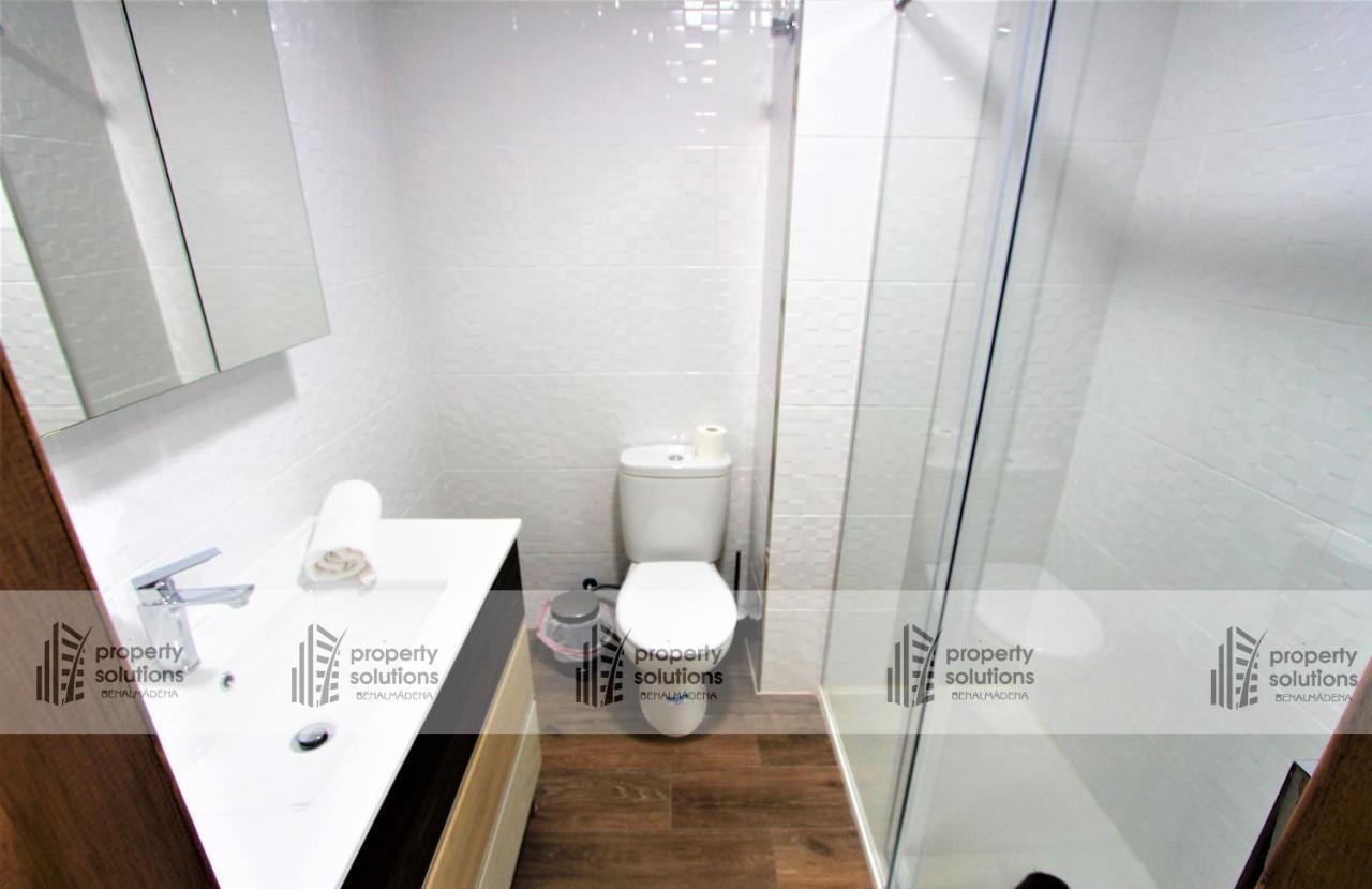 508 Piscis: Mountain-View Apartment with Pool Benalmadena Exterior photo